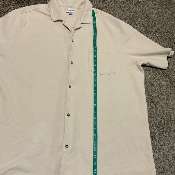 Goodfellow & Co Men's Cream Button Down Shirt 3XLT - Picture 6 of 6